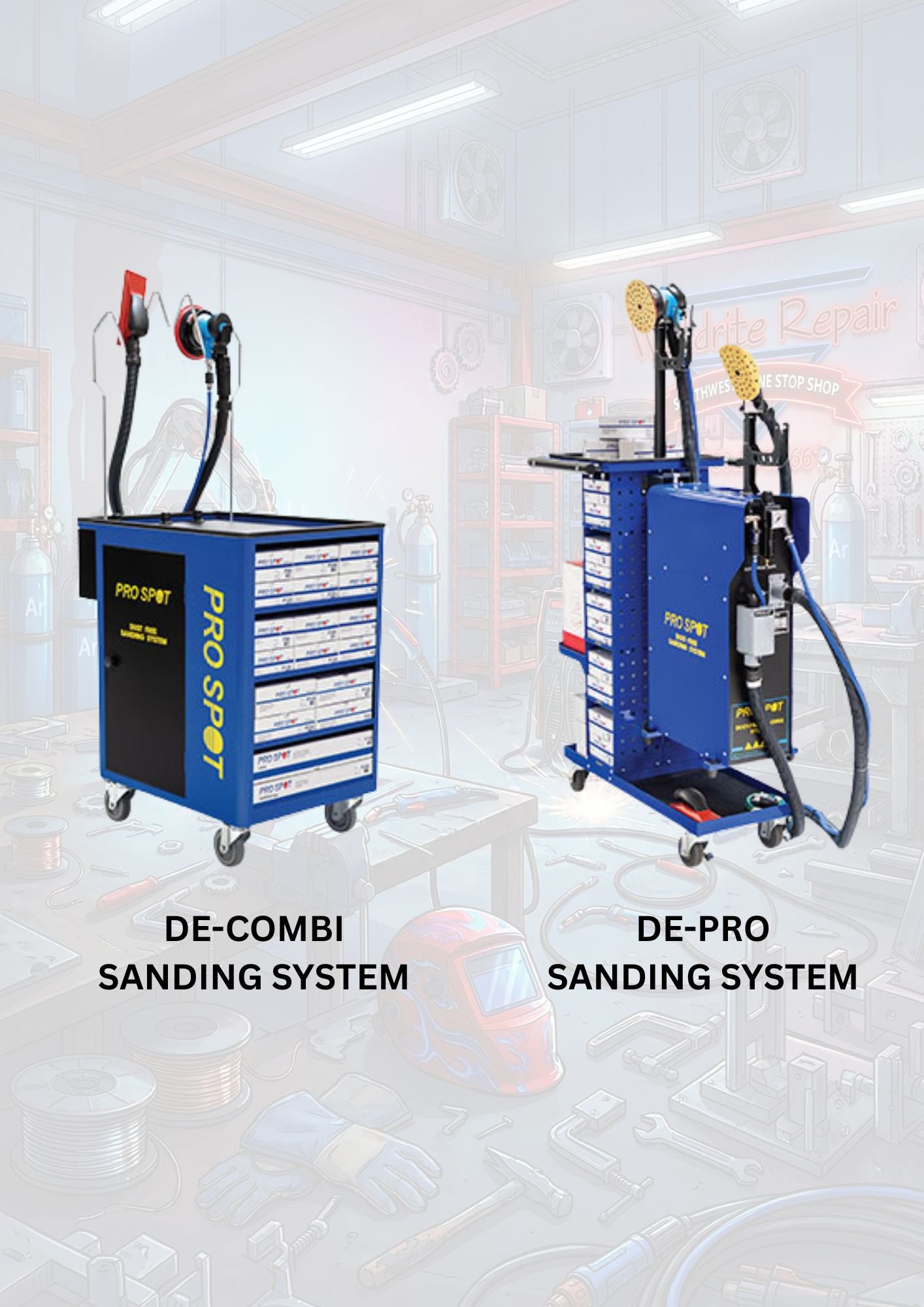 DUST-FREE SANDING SYSTEMS