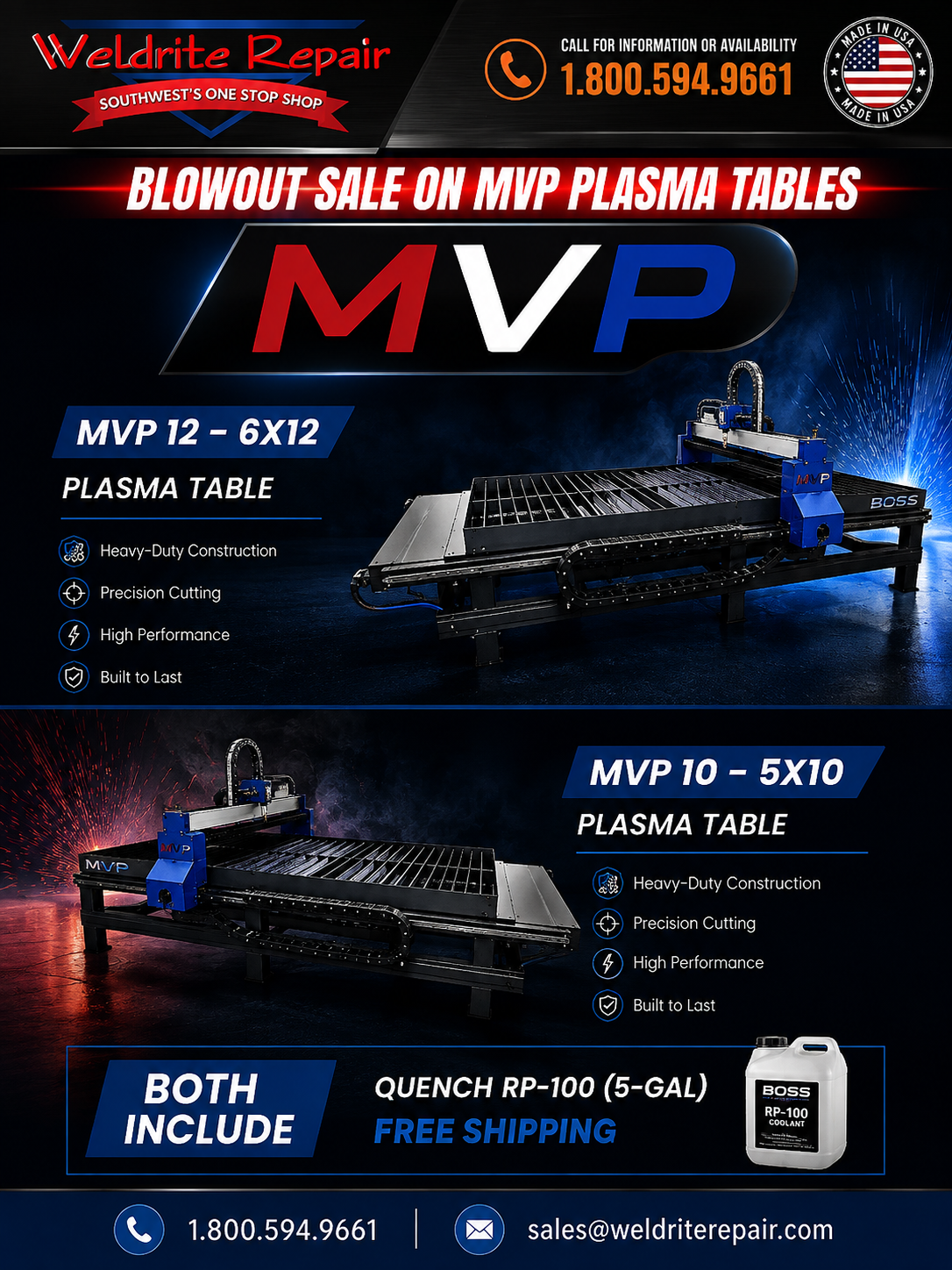 MVP Plasma Tables – Precision CNC Cutting for Professional Fabrication