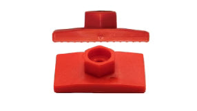 84-8024-5PK Flat Glue Tabs 7/8" X 1-1/2"