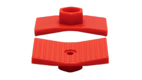 84-8026-5PK Concave Glue Tabs, 7/8 X 1-1/2"