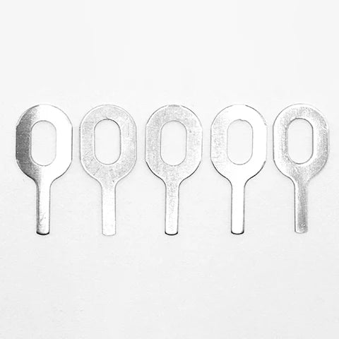 84-1012-50PK Pull Keys AlMg3 1.0mm