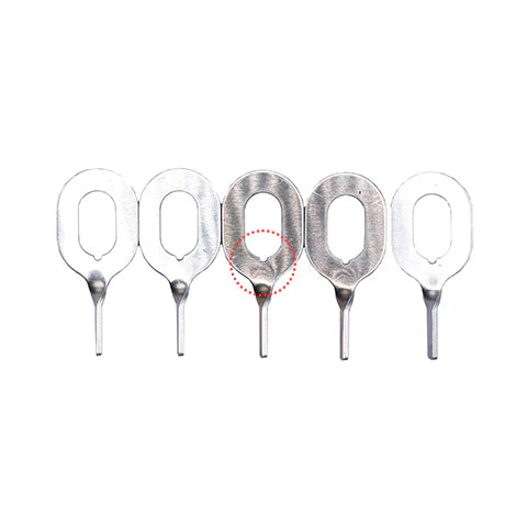 84-1019-15PK Twisted Pull Keys AlMg3 1.5mm