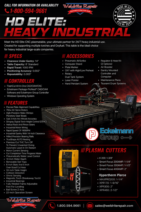 HD Elite: Heavy Industrial CNC Plasmatable