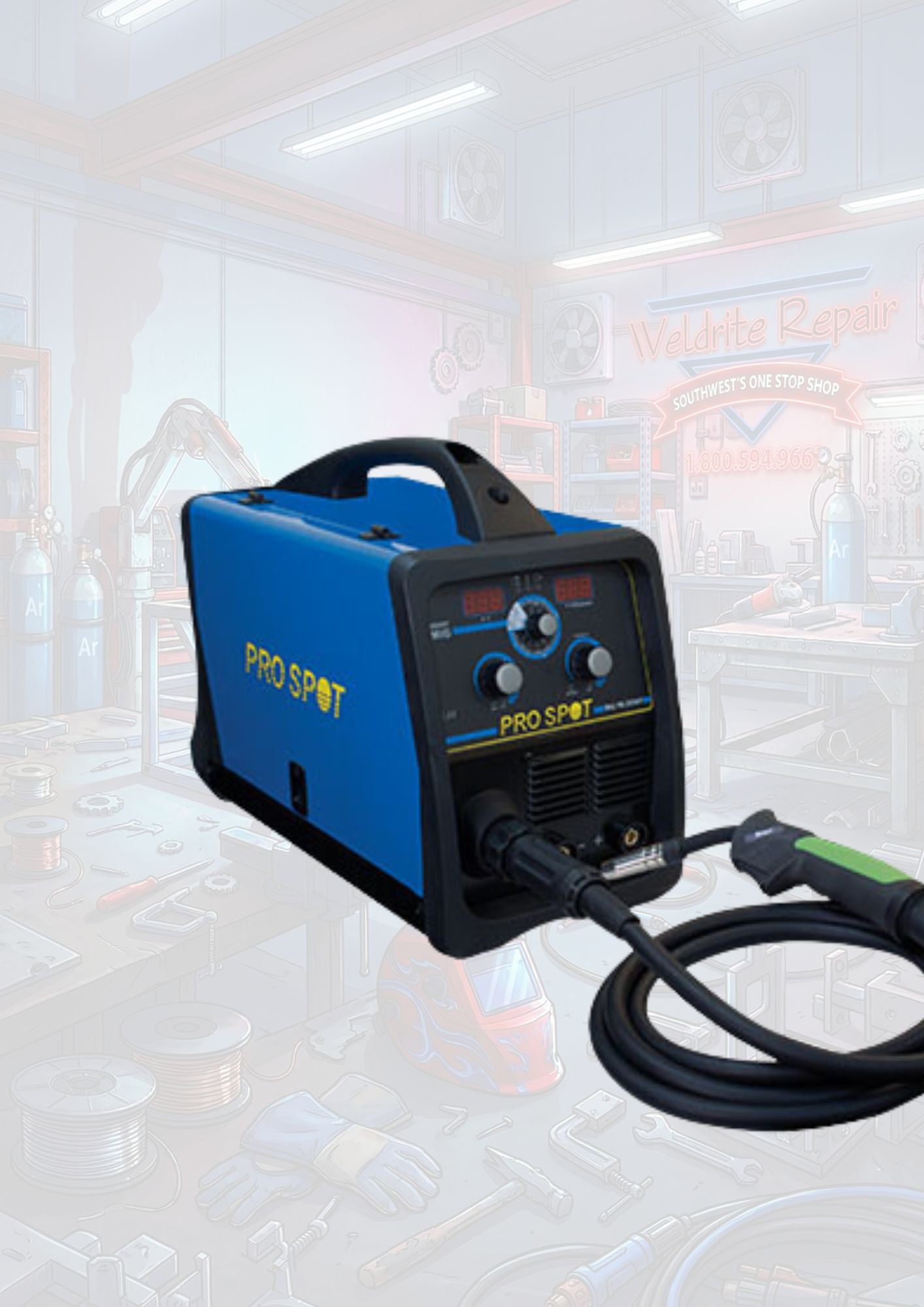 PR-205MV | SYNERGIC MIG WELDER