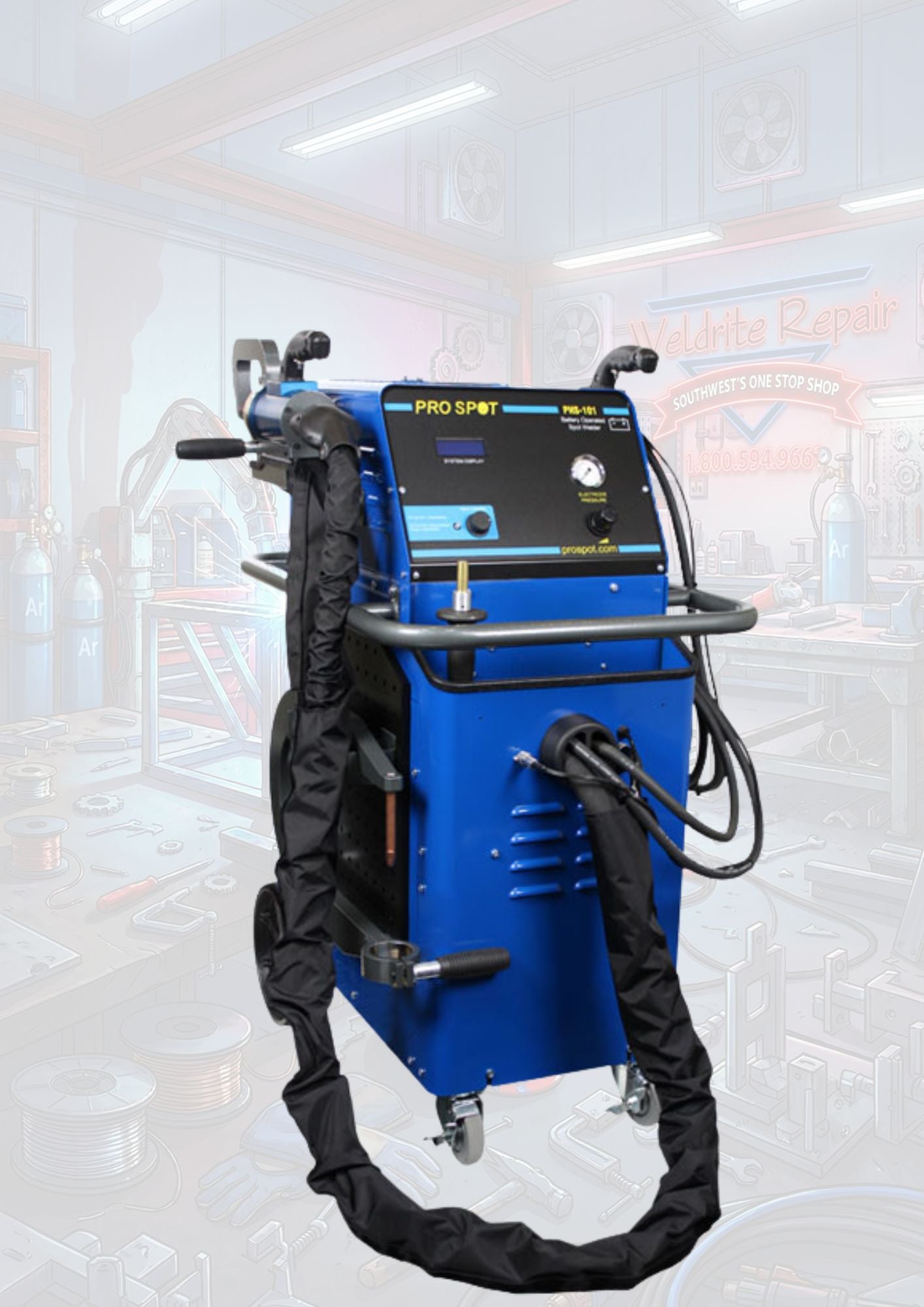 Pro Spot PHS-101 – Hybrid battery-powered spot welder