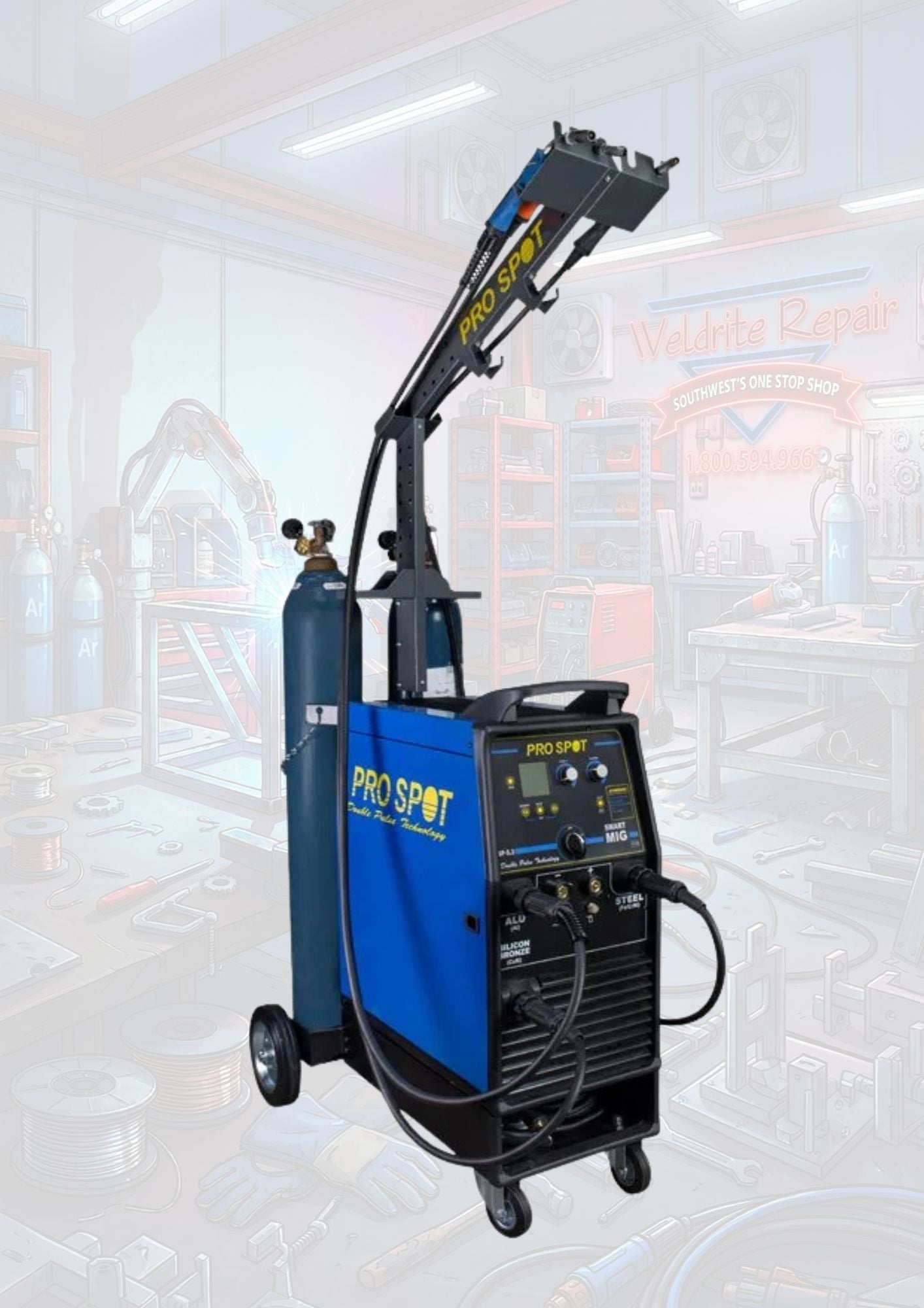 SP-5.3 | 3 PHASE SMART DOUBLE PULSE MIG WELDER