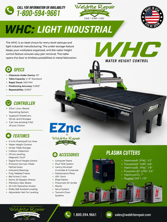WHC – Light Industrial Plasma Table