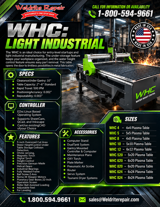 WHC – Light Industrial Plasma Table